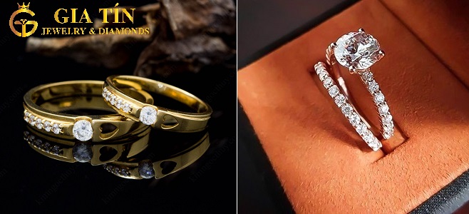phân biệt nhẫn cầu hôn và nhẫn cưới