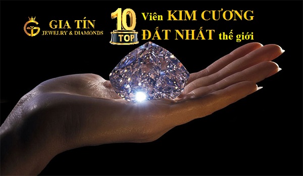 Top 10 viên kim cương đắt nhất thế giới, có viên là vô giá