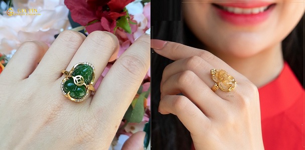 Ý nghĩa của nhẫn Tỳ hưu phong thủy